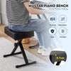 ♬Mustar 88 Key Semi Weighted Digital Piano Portable Keyboard Stool Chair