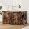 Cat House Smoked Oak 85 x 55 x 50 cm Engineered Wood
