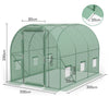Polytunnel Greenhouse 2x3m - Weatherproof Heavy Duty Walk in Polytunnel Tent 6m²