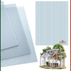 10x Polycarbonate Greenhouse Twin Wall Sheets | 4mm | Double Wall Roofing Clear