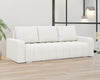 ABRIELLE Sofa Bed with Storage Pull-Out Guest Bed New Grey Cream Beige