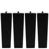 4pcs Square Wood Furniture Legs Level Straight Stand Feet for Low Table Chair UK
