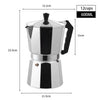 3/6/9/12 Cups Espresso Coffee Maker Percolator Kettle Italian Expresso Moka Pot