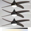48 inch Ceiling Fan with Light Remote Control Indoor Ceiling Lamps 3 Wind Speeds