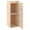 Wall Cabinet 30x30x80 cm Solid Wood Pine