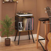 Record Player Stand Vinyl Record Storage Table for Office Bedroom Indoor
