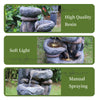 Garden Fountain Water Feature LED Lights Indoor Outdoor Polyresin Statues Decor