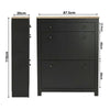 3 Drawers Shoes Cabinet Storage Shoe Rack Wooden Stand Cupboard Unit Organiser