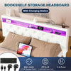LED OTTOMAN STORAGE PANEL WHITE FABRIC UPHOLSTERED DOUBLE BED FRAME Iwzcvvcjhewl