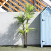 200cm/6.5FT Artificial Palm Tree Fake Plant in Pot Indoor Outdoor Decoration UK