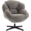 Accent Chair with Swivel for Living Room Grey