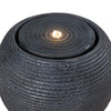 Garden Fountain Water Feature LED Lights Indoor Outdoor Polyresin Statues Decor