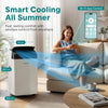 BRAND NEW SEALED: SereneLife 12000 BTU Portable Air Conditioner Wi‑Fi/App