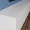 Wall Floating TV Stand Unit Cabinet White High Gloss Storage Door 100/200cm