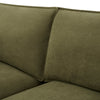 Dusk Boston Olive Green Velvet 2 Seater Sofa RRP £899