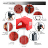 ® Pop Up 3x3m Heavy Duty Waterproof Commercial Grade MarketStall