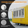 36"x24" Concession Stand Serving Window Opening for Food Truck Service Awning