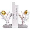 Space Themed Astronaut Home Decor Weighted Bookends Set / Stationary Pen Holders