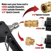20ft Telescopic Pressure Washer Lance Gun Set Roof Gutter Jet Wash Cleaning Tool