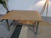Sloane Solid Oak & Acacia 4-6 Seater Extending Dining Table RRP £629