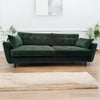Swyft Model 10 3 Seater Sofa - Forest Green Velvet RRP £1799