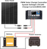 100W Watt Solar Panel Kit Mono for Off Grid RV Caravan Boat Shed Trailer Van UK