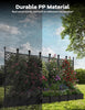 7-Panel Fence Raised Garden Bed w/ Trellis Planter Climbing Privacy Screen🔥