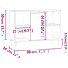 Bathroom Under Sink Cabinet Basin Storage Cupboard Vanity Unit Furniture