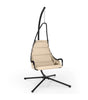 Swing Chair Outdoor Indoor Hanging Chair with Extra-wide and Cushioned Seat