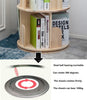2-5 Tier Rotating Bookshelf 360 Display Floor Standing Bookcase Storage Rack