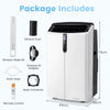 12000BTU Portable AC Unit 5-in-1 Air Conditioner With Cool Heat Fan Dehumidifier