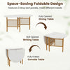 Modern Writing Table 150 CM Folding Dining Table for 6-8 People
