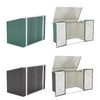 Galvanized Steel Box Metal Garden Storage Shed 12 X 10, 6 X 8, 8 X 8, 10 X 8 ft