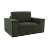Dusk Brooklyn Dark Olive Velvet Loveseat RRP £999