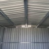 Galvanized Steel Box Metal Garden Storage Shed 12 X 10, 6 X 8, 8 X 8, 10 X 8 ft