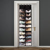 Over The Door Shoe Organizer,10 Tier Hanging Shoe Rack With 20 Large Pockets