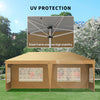 3 x 6m Heavy Duty Gazebo Marquee Party Tent with Storage Bag Grey