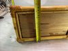 VINTAGE BAMBOO DRESSING TABLE ORIGINAL 1970s SWIVEL MIRROR rattan cane