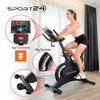 Spin Bike with Monitor - 8kg Flywheel Magnetic Exercise Bike Smart Cardio Cycle