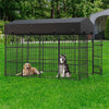 Heavy Duty Large Dog Kennel Crate Robust Pet House Cage Spacious Playing Playpen