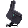 Power Lift Recliner Electric Massage Chair Armchair Single Sofa with Heat Grey