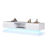 LED TV STAND CABINET UNIT 2 DRAWER MODERN HIGH GLOSS FRONT LIVING ROOM FURNTIURE