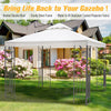 Patio Gazebo Canopy Outdoor Wedding Party Tent Shelter Sun Shade Steel- 3m x 3m