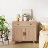 Wood Sideboard Buffet Cabinet w/ Drawer&Doors,Storage Console Table Kitchen Home
