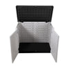 975L Outdoor Storage Box Garden Patio Plastic Chest Container Multibox with Base