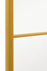 Extra Large Gold Window Garden Wall Mirror 59 x 24" 150 x 60cm MirrorOutlet