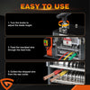550W Electric Wire Stripping Machine Automatic Cable Stripper 1.5-40mm Peeler