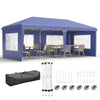 3 x 6m Heavy Duty Gazebo Marquee Party Tent with Storage Bag Grey