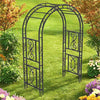 Heavy Duty Garden Arch Trellis for Climbing Plants Vine Wedding Archway Outdoor
