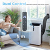 12000 BTU Portable Air Conditioner 5-in-1 AC Unit with Cool Heat